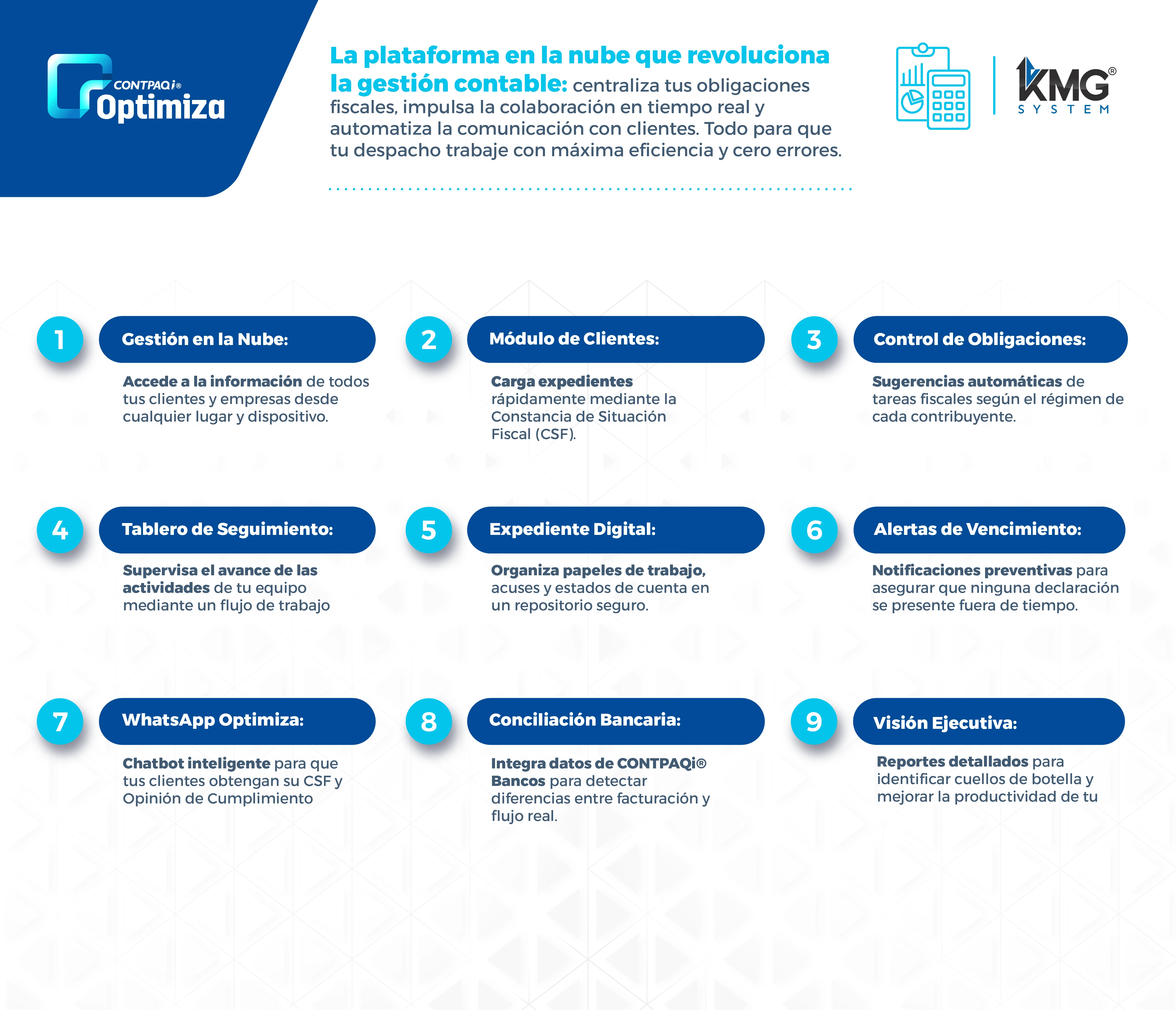 CONTPAQi® Optimiza - Optimiza tus procesos